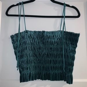 American Eagle Velvet Top